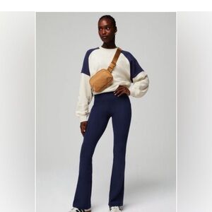 Brand New Fabletics Navy Flare Pants